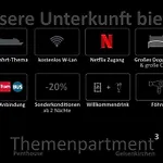 アパート Themenpartment Himmel Und Mehr Penthouse *