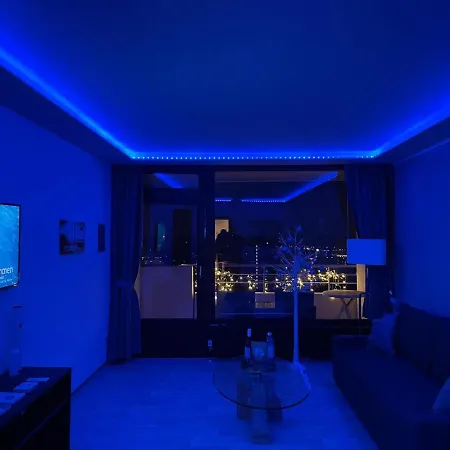 Themenpartment Himmel Und Mehr Penthouse 겔젠키르헨