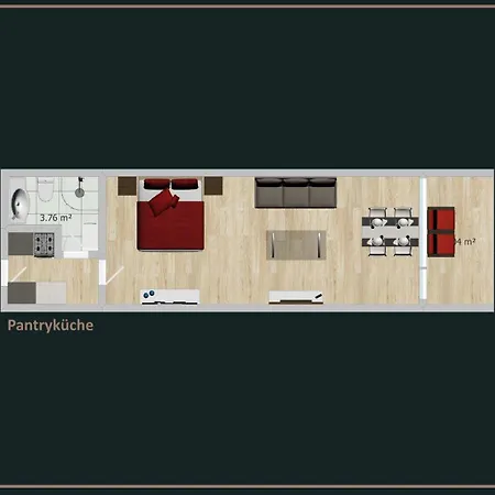 Themenpartment Himmel Und Mehr Penthouse