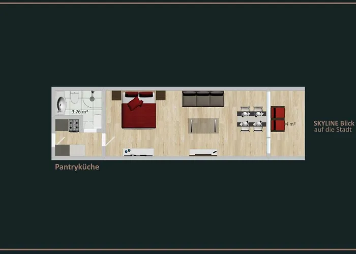 Themenpartment Himmel Und Mehr Penthouse